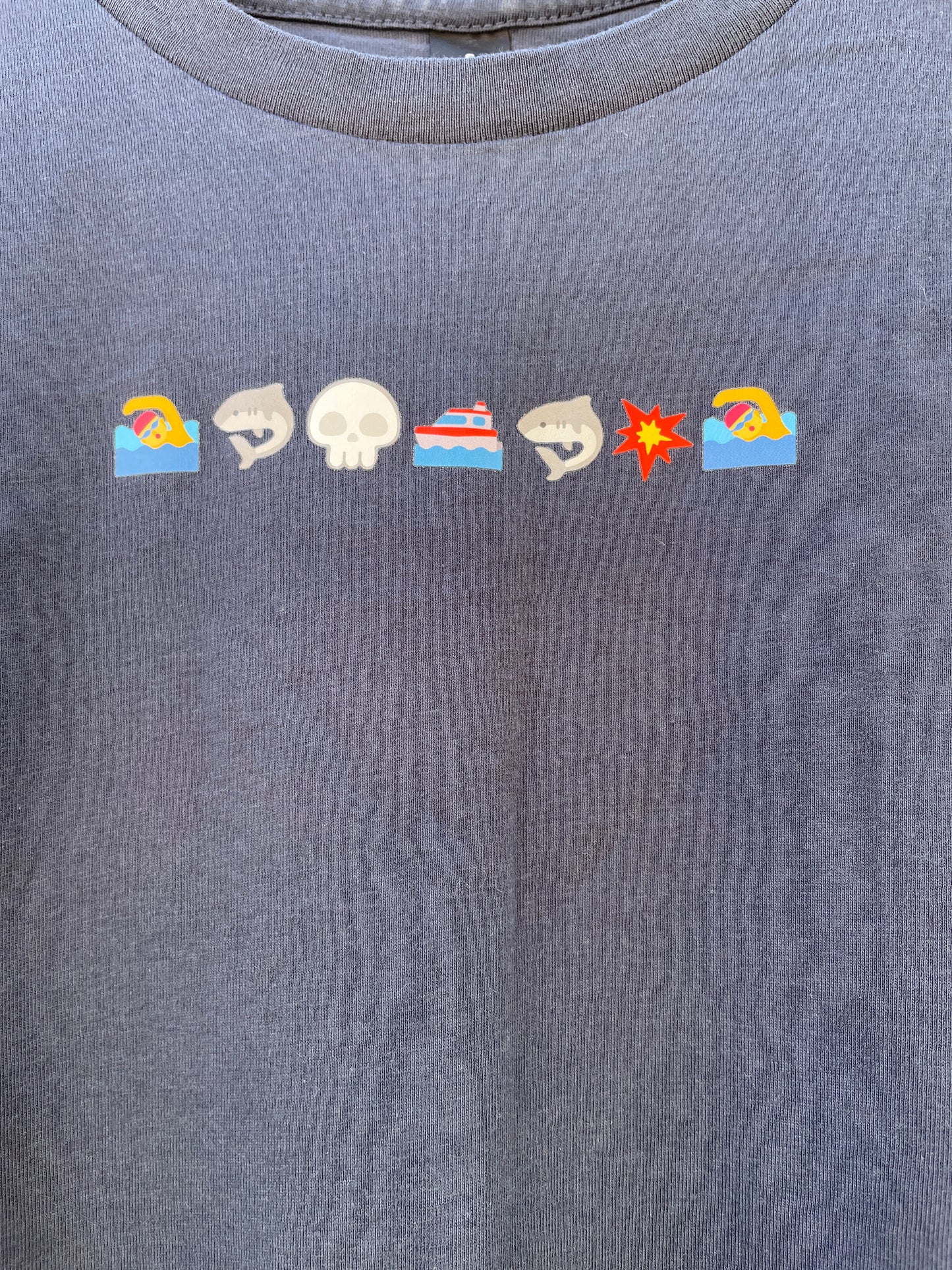 Jaws emoji T-shirt