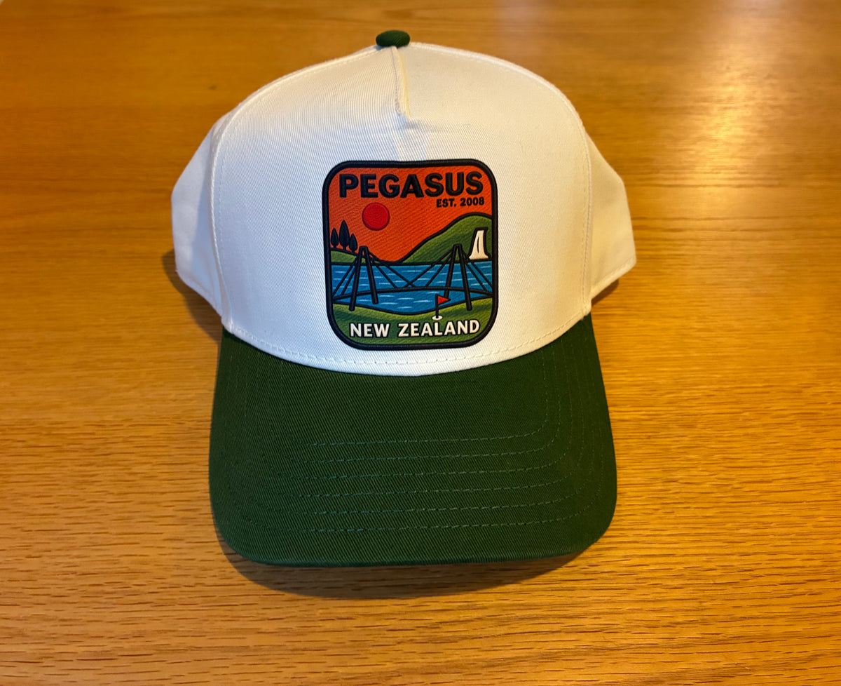 Pegasus Sunset Cap - White/Green