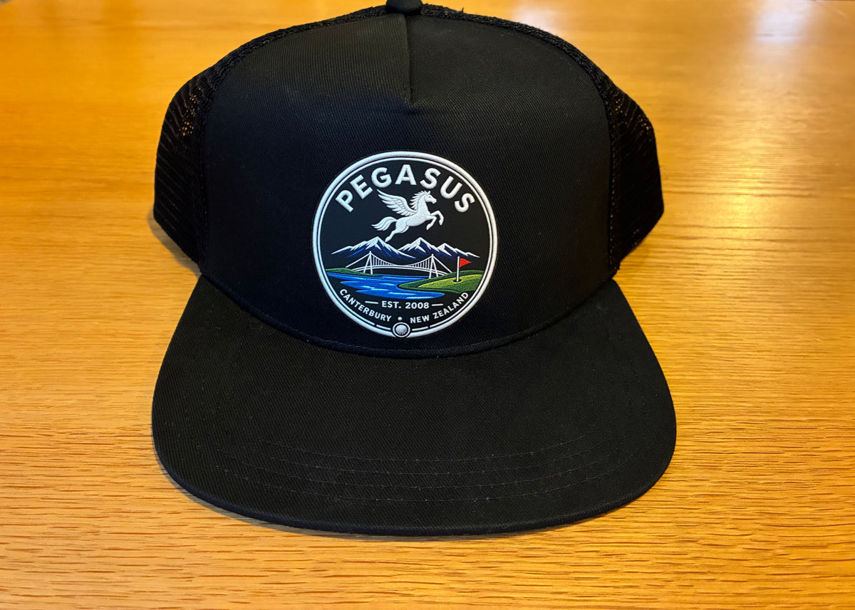 Pegasus Crest Cap - Black